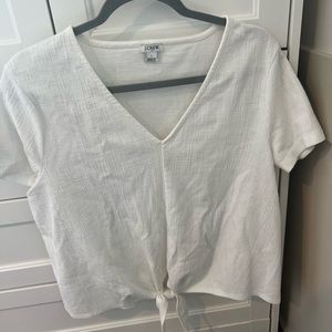 J Crew White Shirt